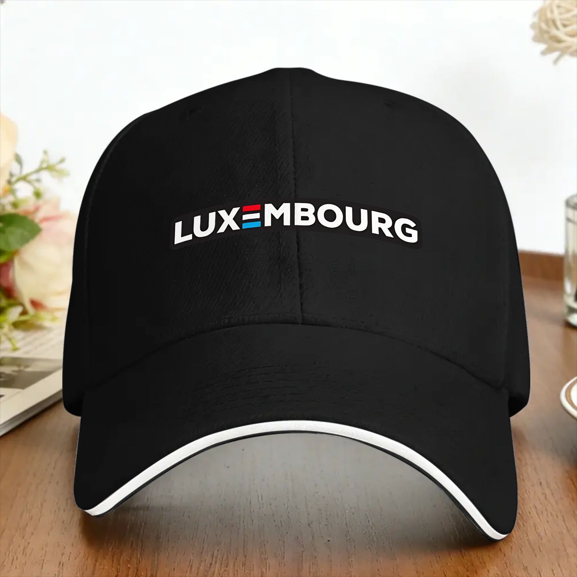 Outdoor Sport Luxembourg - Abstract Brush Stroke Luxembourg National Flag