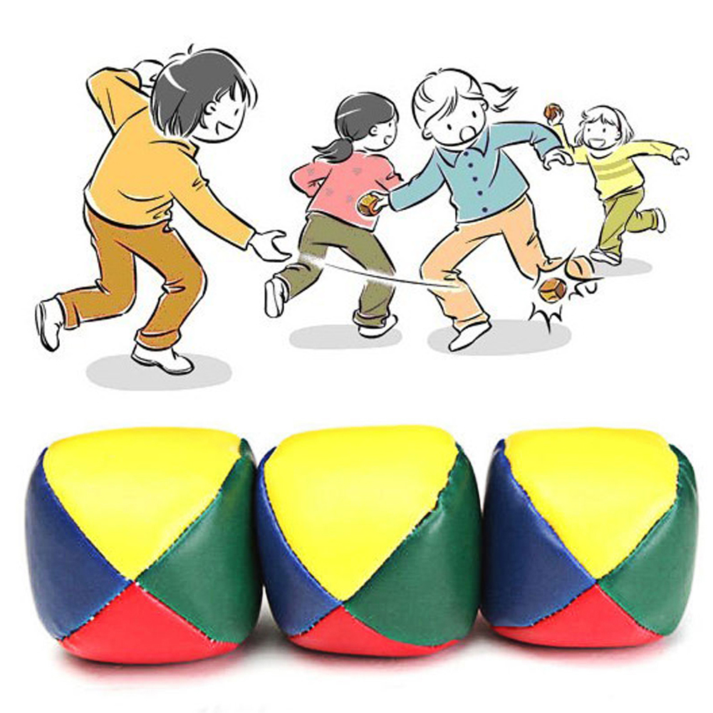 Indoor Sport And Outdoor Sports - 3pcs Juggling Balls Classic Bean Bag