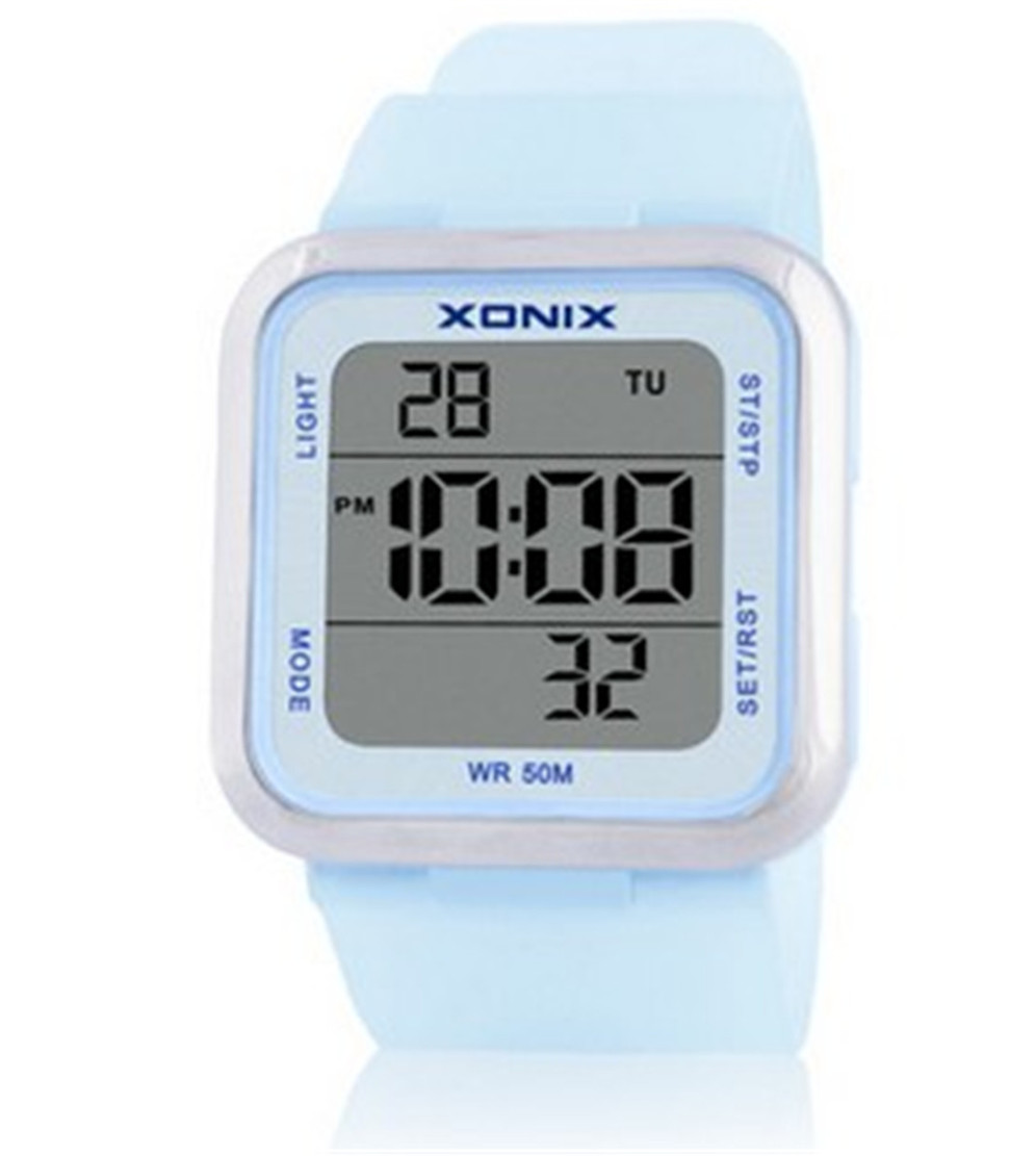 Outdoor Sport Dress - Women Sports Watches Digital Led Light