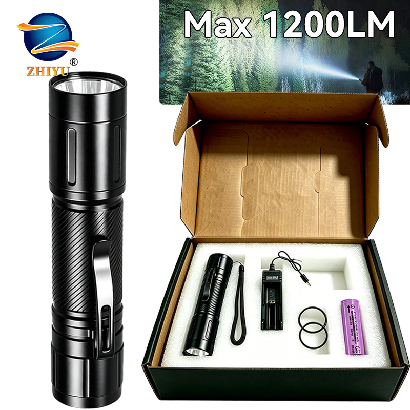 1200LM Fixed Focus LED Flashli - Outdoor Spotlight review and price