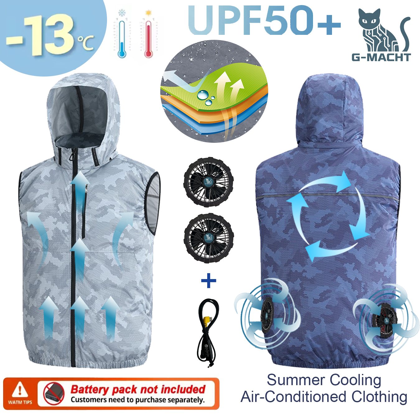 Summer Sport 12V/5V Fan Air Co - Outdoor Sport Brand Jacket review and price