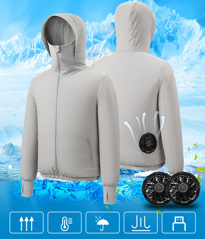 Summer Sport Fan Air Condition - Outdoor Sport Brand Jacket review and price