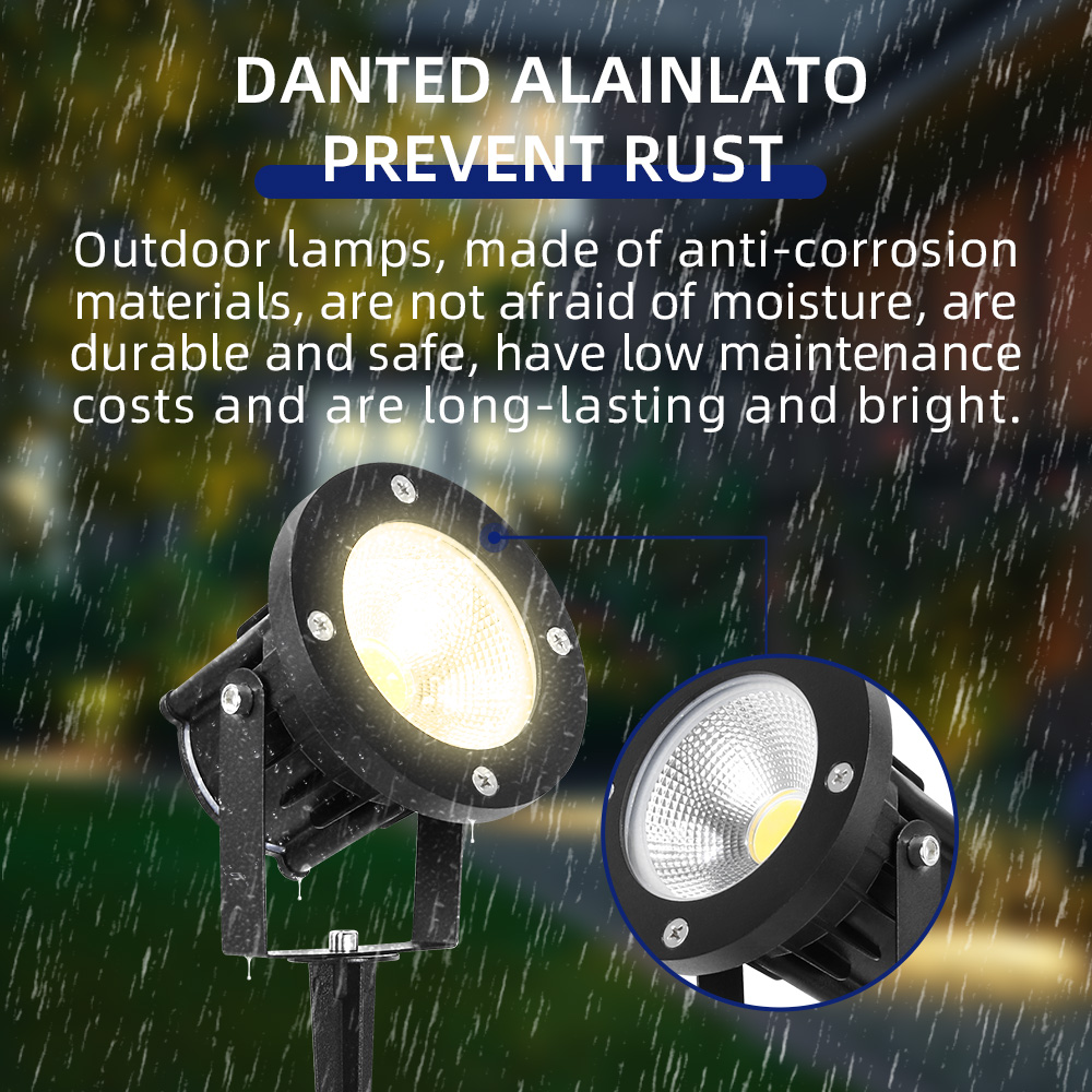 LED GU10 Garden Lighting Lawn  - Outdoor Spotlight review and price
