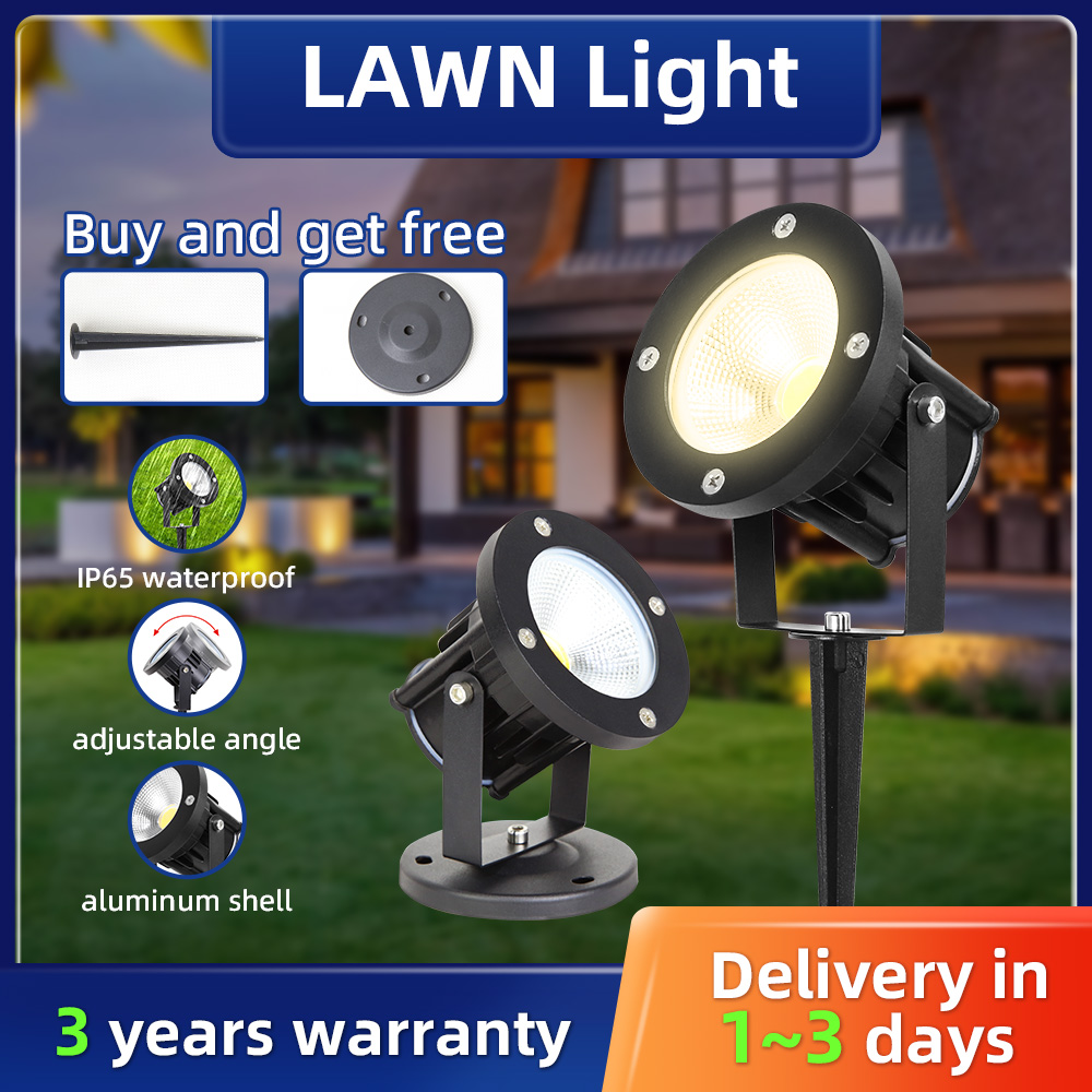 LED GU10 Garden Lighting Lawn  - Outdoor Spotlight review and price