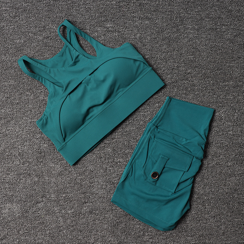 Fitness Shorts Yoga Sets Women - Outdoor Sport Leggings review and price