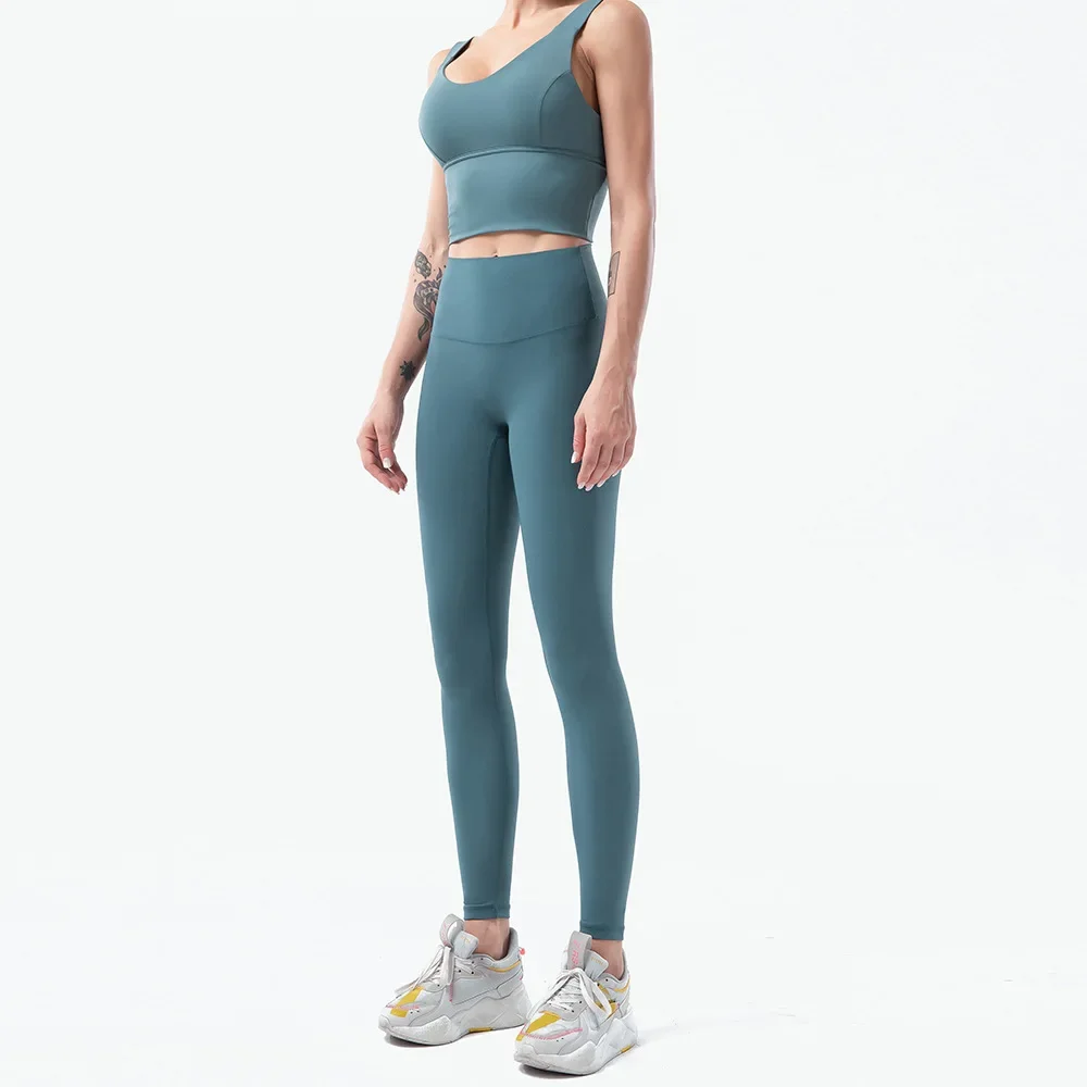 Naked-Feel Yoga Set Yoga Leggi - Outdoor Sport Leggings review and price