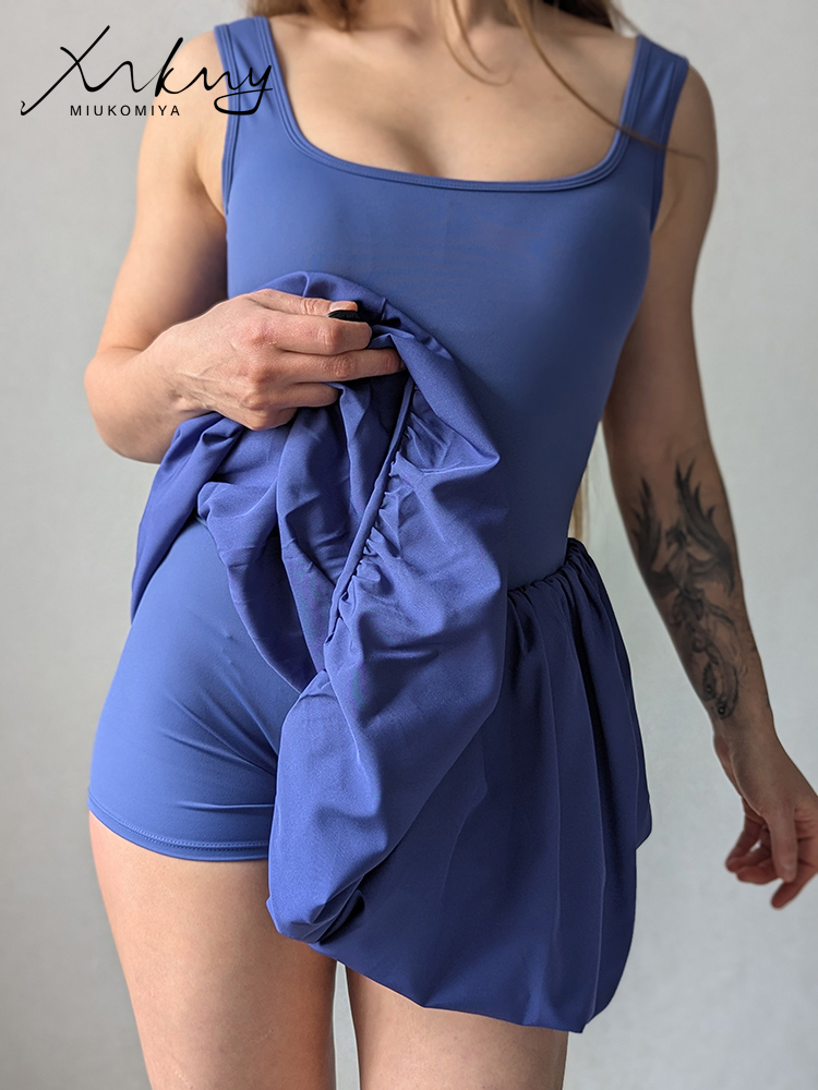 Purple Sport Dress With Shorts - Outdoor Sport Dress review and price
