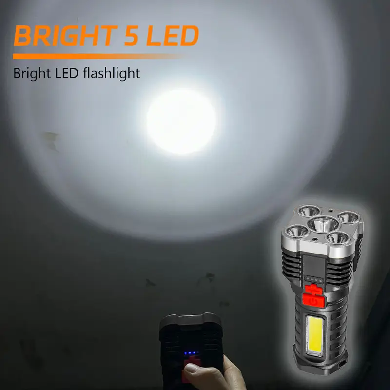 5 LED High Power Led Flashligh - Outdoor Spotlight review and price