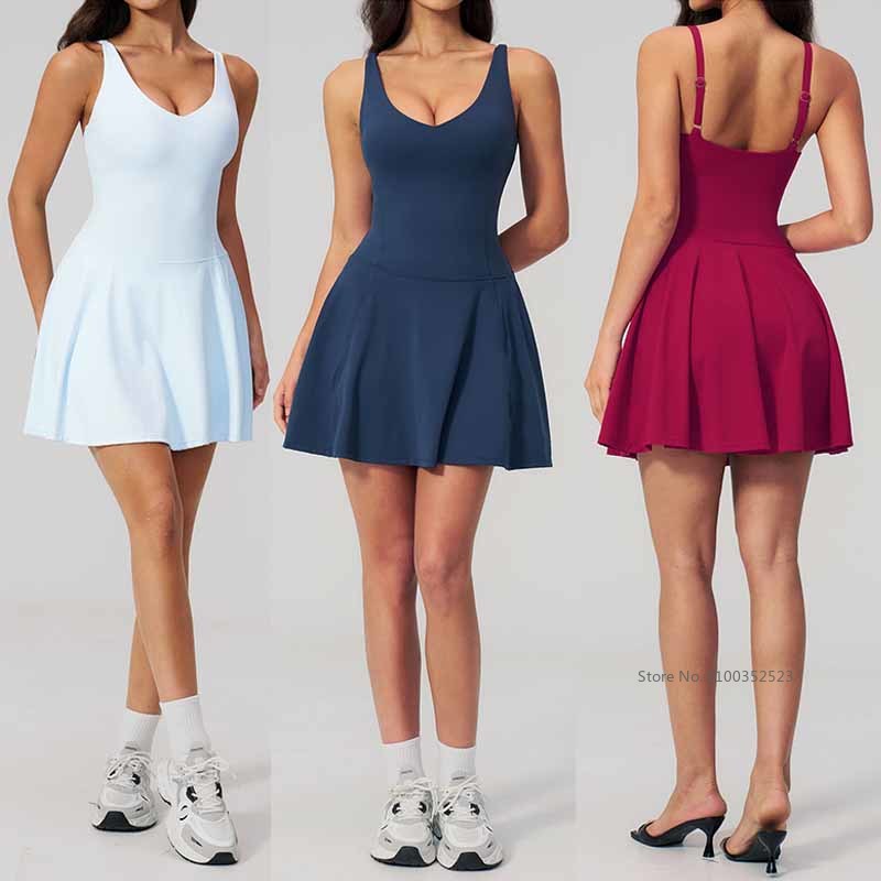 Women Quick-dry Sleeveless Spo - Outdoor Sport Dress review and price
