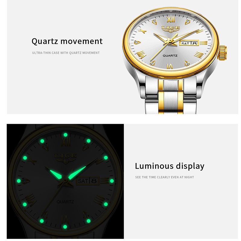 LIGE New Ladies Dress Watch Fa - Outdoor Sport Dress review and price