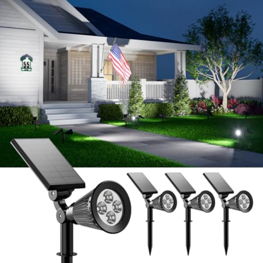 Solar Spotlights Outdoor Water - Outdoor Spotlight review and price