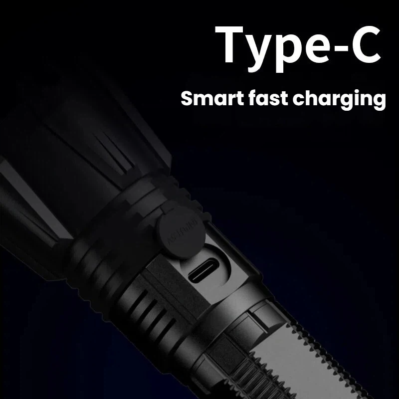 High-power P90 LED Flashlight  - Outdoor Spotlight review and price