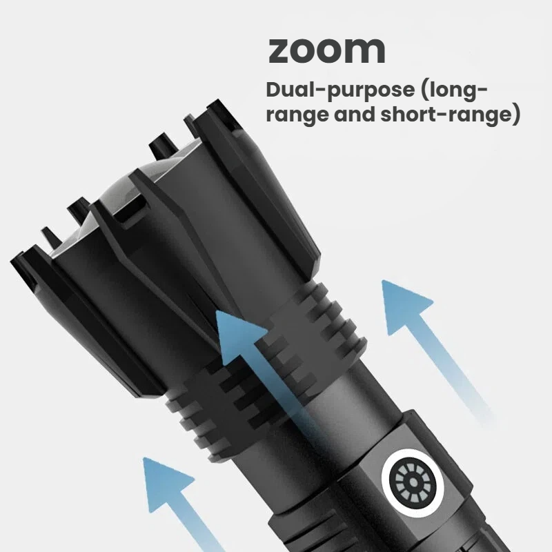 High-power P90 LED Flashlight  - Outdoor Spotlight review and price