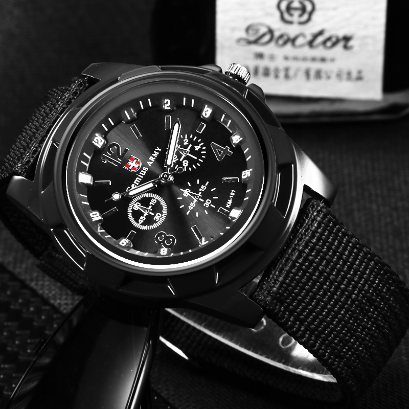 Men's Sports Watch Quartz Nylo - Indoor Sport And Outdoor Sports review and price