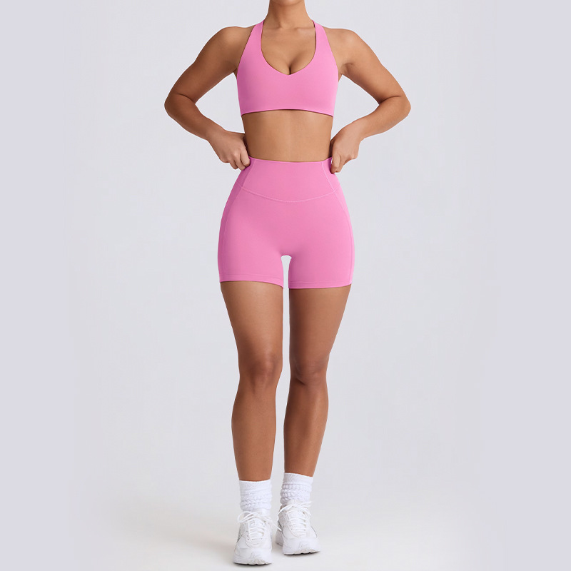 Naked Feel Quick-Dry Yoga Set  - Outdoor Sport Leggings review and price