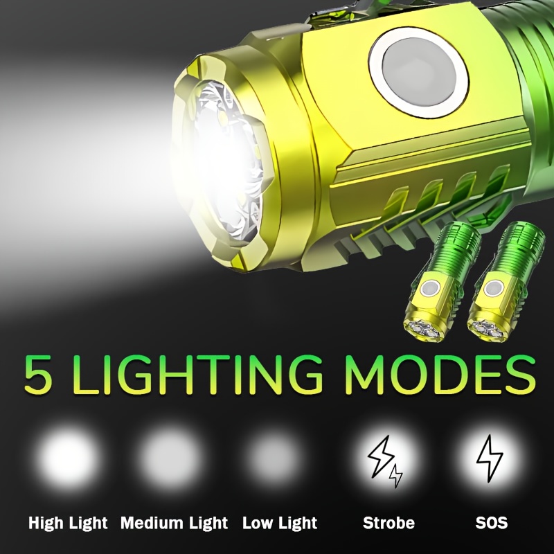 Mini 3LED Flashlight With Pen  - Outdoor Spotlight review and price